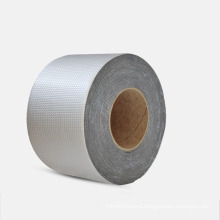 Non Acidic Silver Butyl Tacky Butyl Aluminum Foil Sealant tape